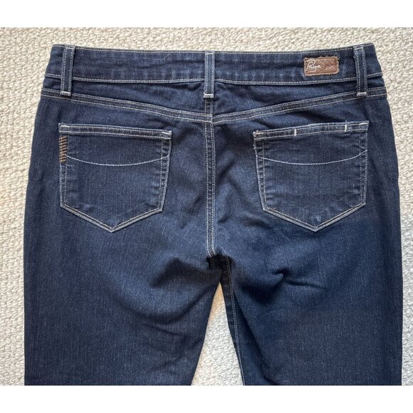 Paige Jeans Woman’s Canyon Boot, 28, wide leg, dark wash, mint condition - Picture 4 of 13